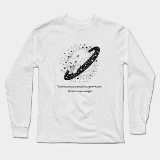 CATS LEAVE PAW PRINTS IN YOUR HEART, FOREVER AND ALWAYS. Long Sleeve T-Shirt